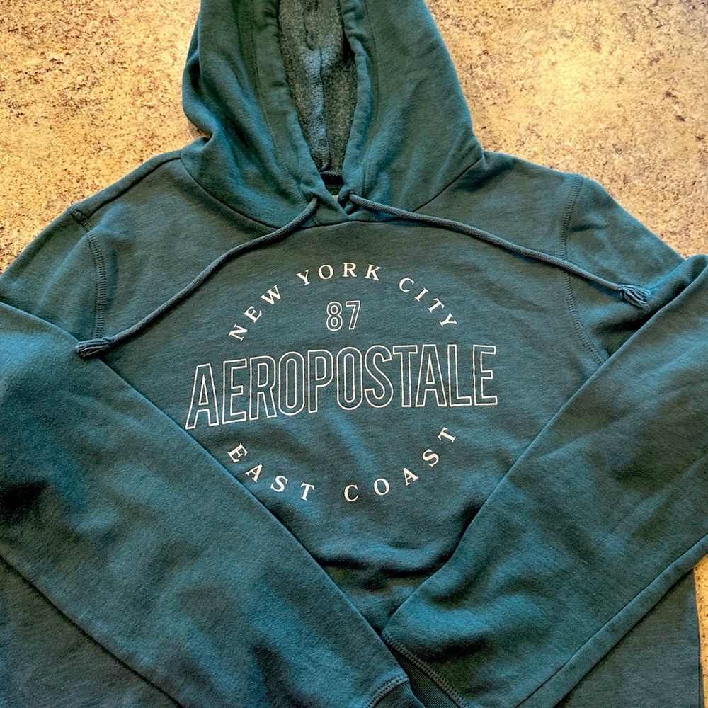Medium green Aeropostale hoodie